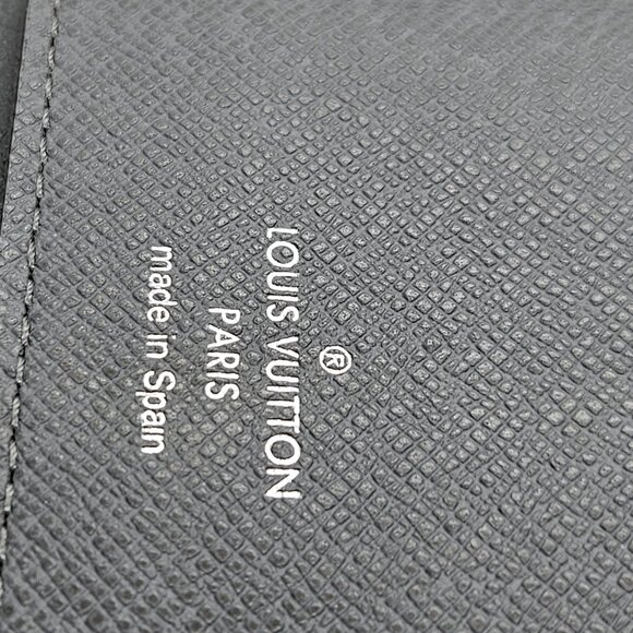 Louis Vuitton Zippy Vertical Taiga Long Wallet Ardoise - Picture 9 of 14